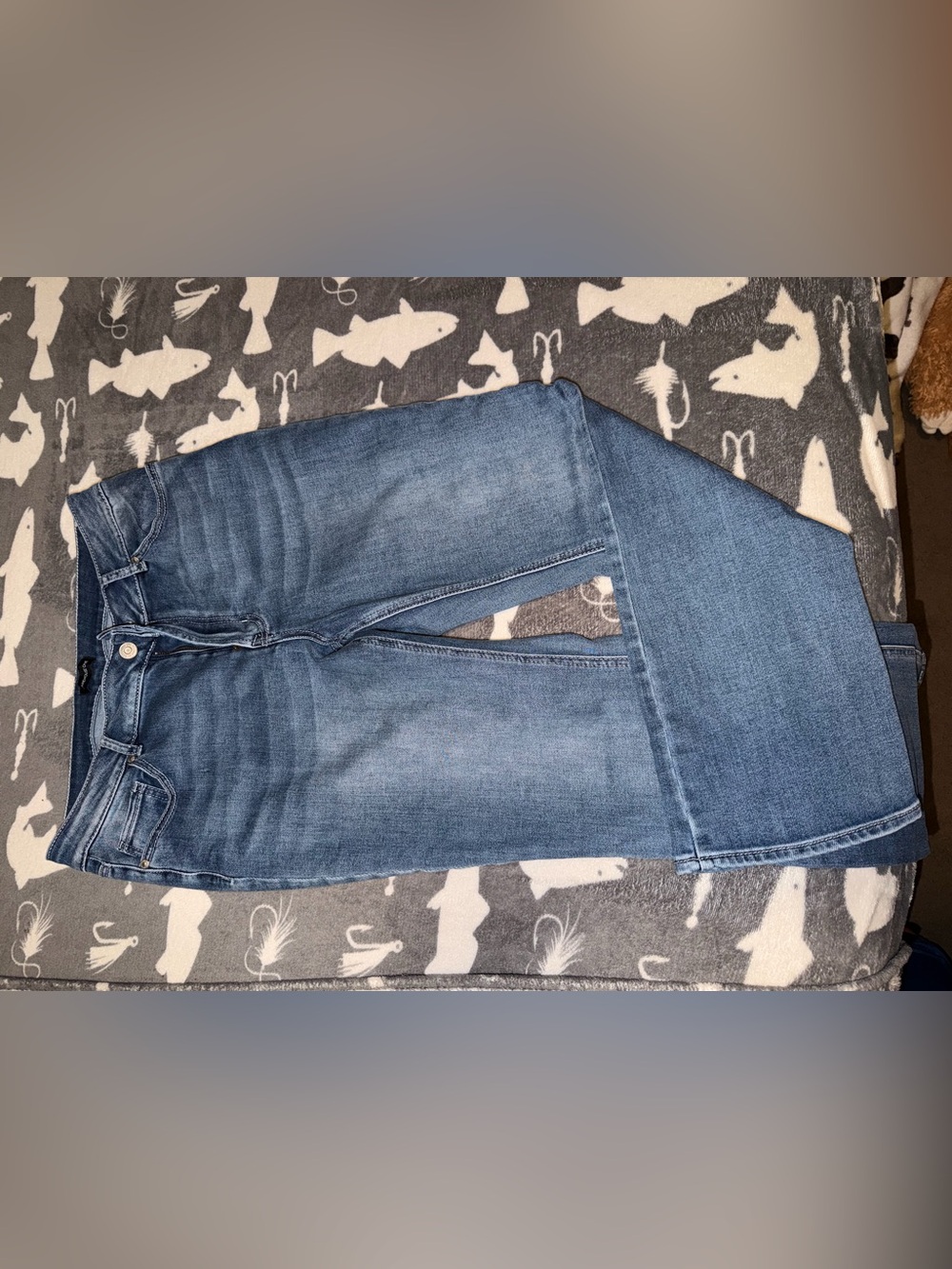 Warehouse Blue Boot Cut Jeans